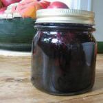 British Blueberry Jam with Orange Dessert