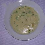 British Fast Asparagus Cream Soup Dinner