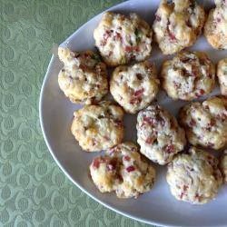 American Ham and Cheese Scones Appetizer
