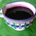 American Cold Blueberry Soup Soup