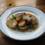 American Stew with Pork Chops and Vegetables Appetizer