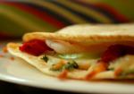 American Shrimp and Tomatillo Quesadillas Dinner