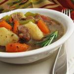 Stew with Steak and Beer recipe