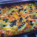 Turkish Zucchini Pizza Bake Recipe Appetizer