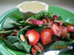 Turkish Strawberry Spinach Chicken Salad Dinner