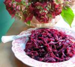 Turkish Crock Pot Baked Spiced Red Cabbage With Apples or Pears Dinner