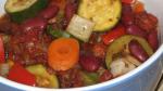 American Slow Cooker Vegetable Chili Recipe Dinner