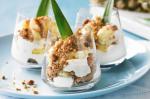 French Pineapple and Gingernut Parfait Recipe Breakfast