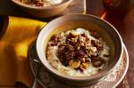 American Porridge With Craisin Bran And Almond Clusters Recipe Dessert