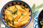 American Pumpkin Mash With Sage And Thyme Burnt Butter Recipe Appetizer