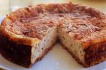 American Parmesan Cheese Savoury Cheesecake Recipe Appetizer