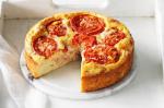 American Twocheese and Tomato Pie Recipe Appetizer