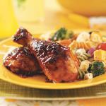 American Spicy Grilled Barbecue Chicken Dinner