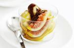 American Mini Chocolate Eclairs With Figs and Mascarpone Recipe Dessert