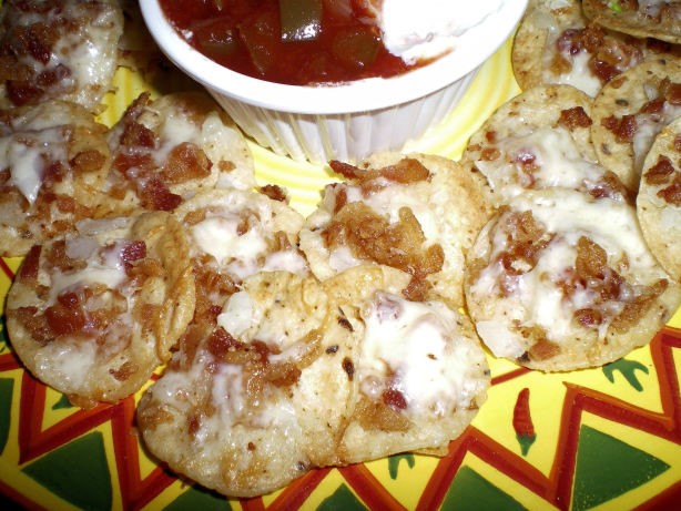 Chilean Bacon  Onion Nachos Appetizer