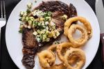 American Ribeye with Pineapple and Blue Cheese Recipe Appetizer