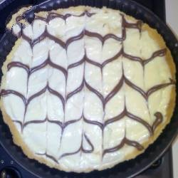 Arabic Tart with Cream and Nutella Appetizer