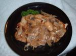 American Balsamic Pan Seared Pork Chops Dinner