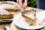 Canadian Honey Pine Nut And Rosemary Tart Recipe Dessert