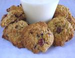 American Grape Nutsoatmeal Cranberry Cookies Breakfast