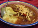 Mexican Mexicanstyle Chili With Polenta Squares Appetizer