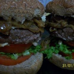 American Burger Rib with Mustard Appetizer