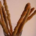 American Cheese Sticks with Buckwheat Appetizer
