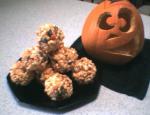 American Halloween Popcorn Balls 4 Dessert