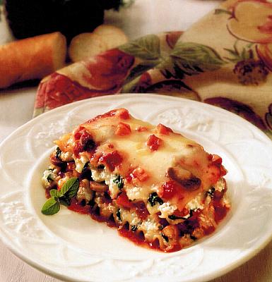 British Lasagna Florentine Dinner