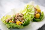 Chinese Chicken Mango Lettuce Wraps Recipe BBQ Grill