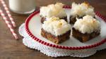 British Brown Butter Blondies with Macaroon Topping Dessert
