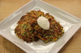 Canadian Summertime Fritters Appetizer