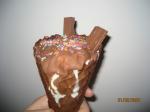 Australian Choctop Ice Cream Cone Dessert