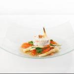Australian Ceviche Of Halibut with Avocado and Florida Grapefruit Appetizer