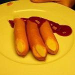Australian Disembodied Fingers hot Dog Sausages Dinner