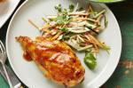 Australian Barbecue Chicken With Carrotzucchini Slaw Recipe Appetizer