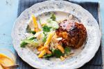Australian Barbecued Coronation Chicken With Mango Rice Salad Recipe Dinner