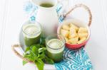 Australian Pineapple Cucumber Baby Cos And Mint Cooler Recipe Appetizer