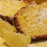 Portuguese Lemon Cake and Polenta Dessert