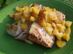 American Grilled Swordfish With Pineappleplantain Chutney BBQ Grill
