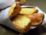 Easy Low Fat Oven Roasted Peppered Potato Wedges recipe