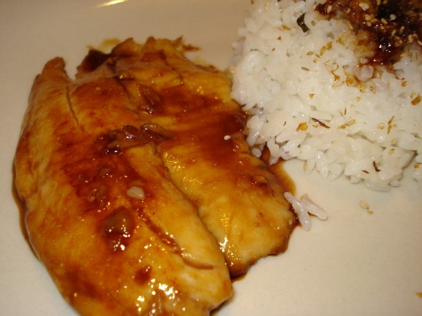 Australian Teriyaki Tilapia my Mock Unagi Dinner