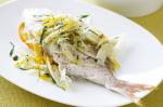 Australian Baked Snapper With Fennel And Preserved Lemon Salad Recipe Dinner