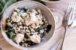 Australian Lowergi Chicken And Silverbeet Barley Risotto Recipe Appetizer