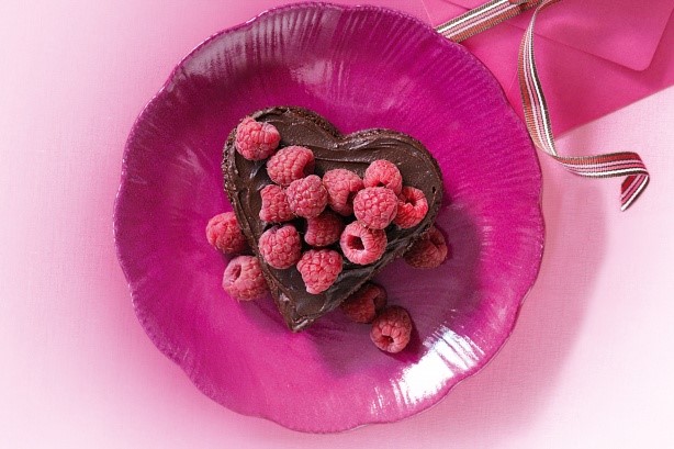 Australian Almond and Raspberry Flourless Chocolate Cakes Recipe Dessert