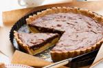 American Caramel Chocolate And Almond Praline Brownie Pie Recipe Dessert