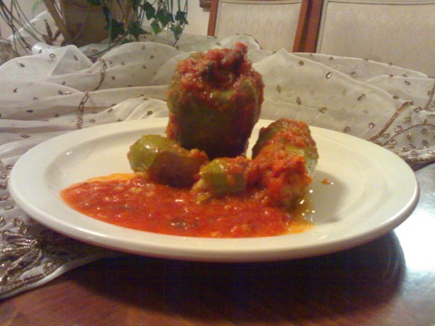 Arabic Cousa Mashi  Arabic Stuffed Zucchini Appetizer