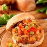 American Hamburgers with Red Sauce Appetizer