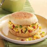 Canadian Spicy Scrambled Egg Sandwiches Appetizer