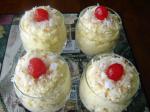 American Fluffy Coconut Dream Pudding Dessert